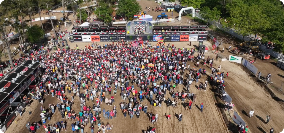 motocross publico